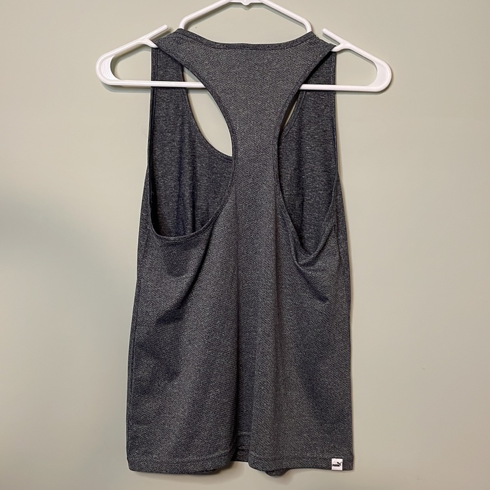 Puma Racerback Tank Top Size Small - Picture 4 of 7